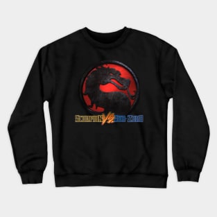 Scorpion vs Sub Zero team Mortal Kombat Pro Kompetition Crewneck Sweatshirt